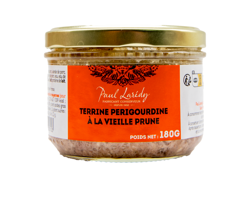 Terrine périgourdine à la vieille prune - 90 ou 180g