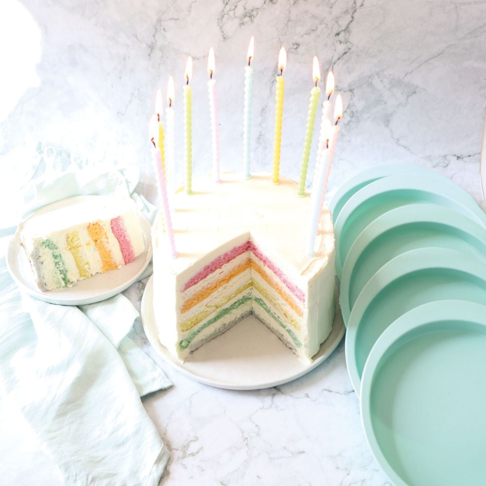 5 Moules Layer Cake en Silicone