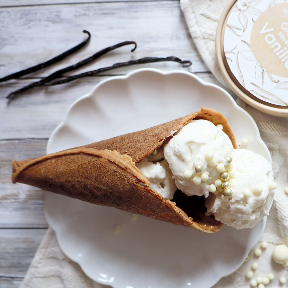 Préparation gaufrettes/ cornet- chocolat