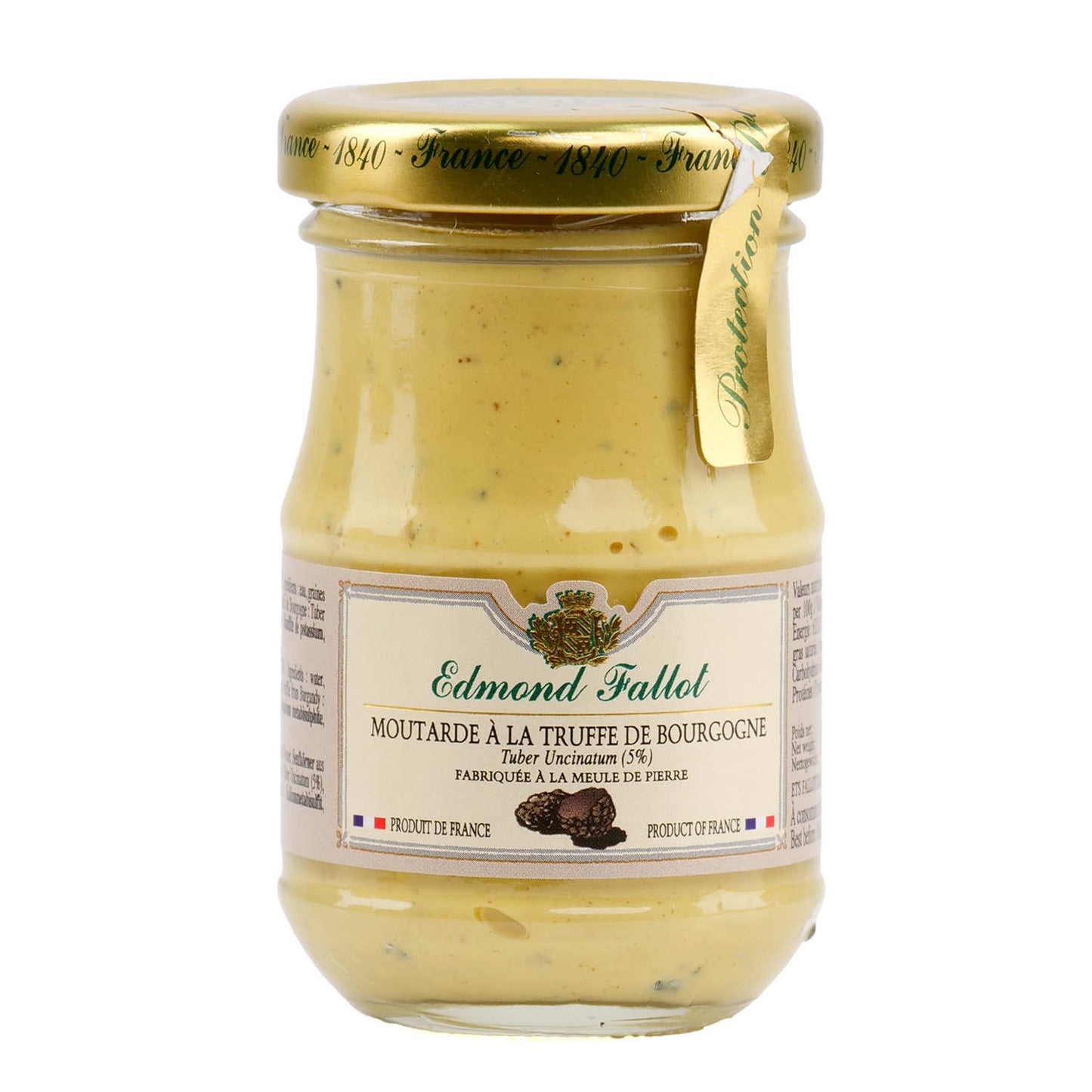 Moutarde à la truffe de Bourgogne - 105gr
