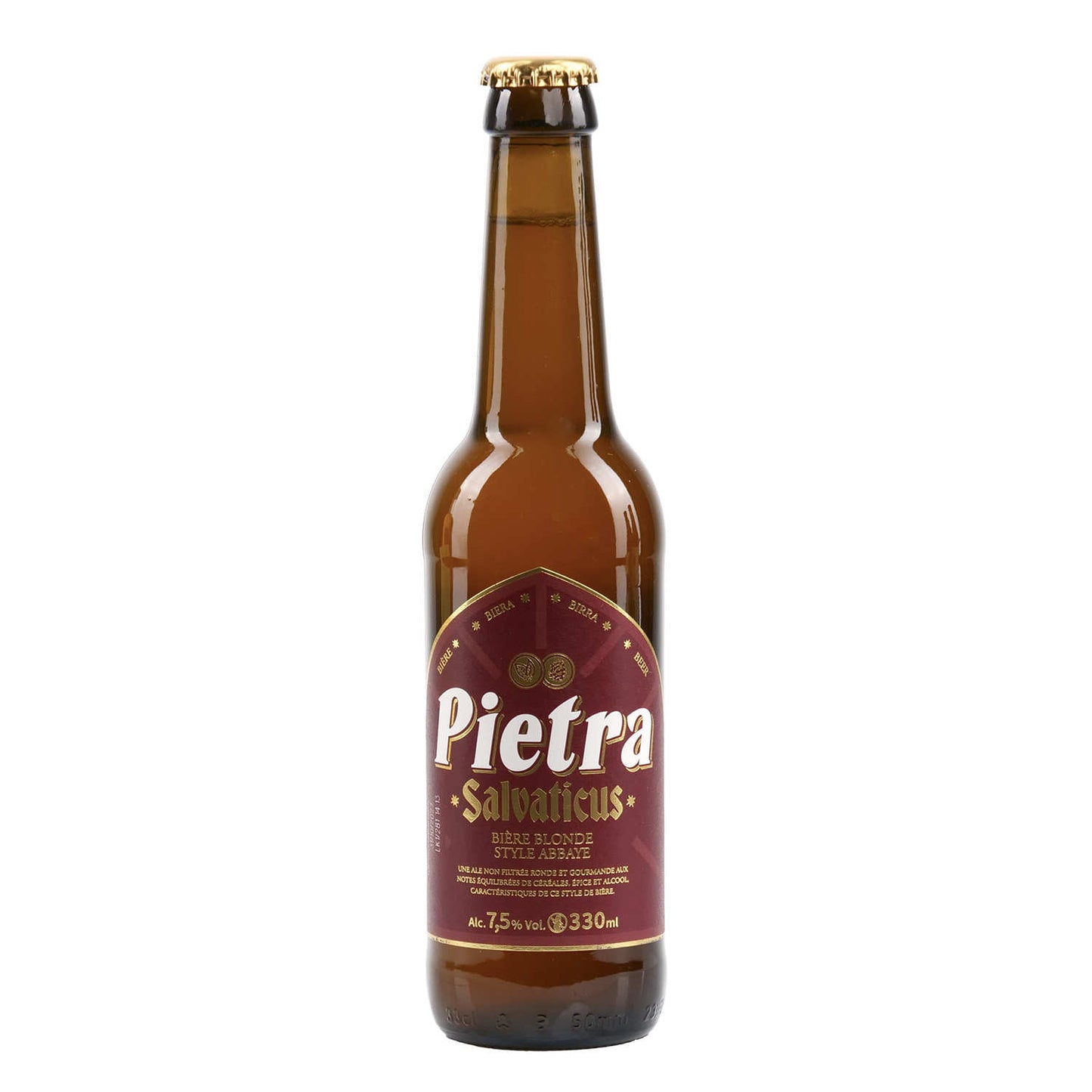 Pietra Salvaticus - Bière de Corse blonde 7,5% - 33cl