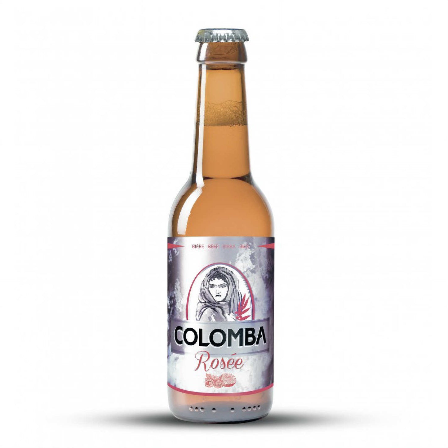 Colomba Rosée - Bière de Corse blanche aux fruits 4,5% - 25cl