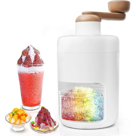 Machine à glace pilée, machine à granita, broyeur à glace portable
