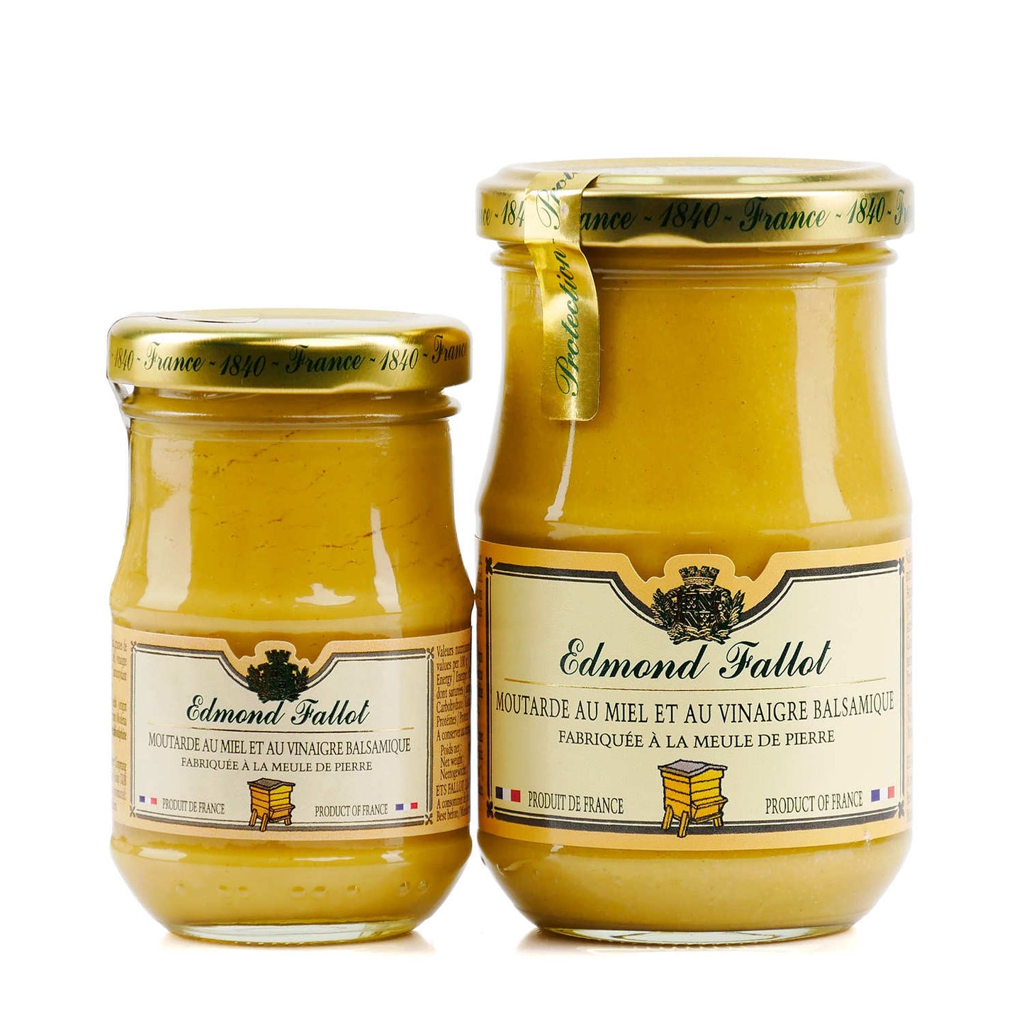 Moutarde de Dijon au miel et au vinaigre Balsamique