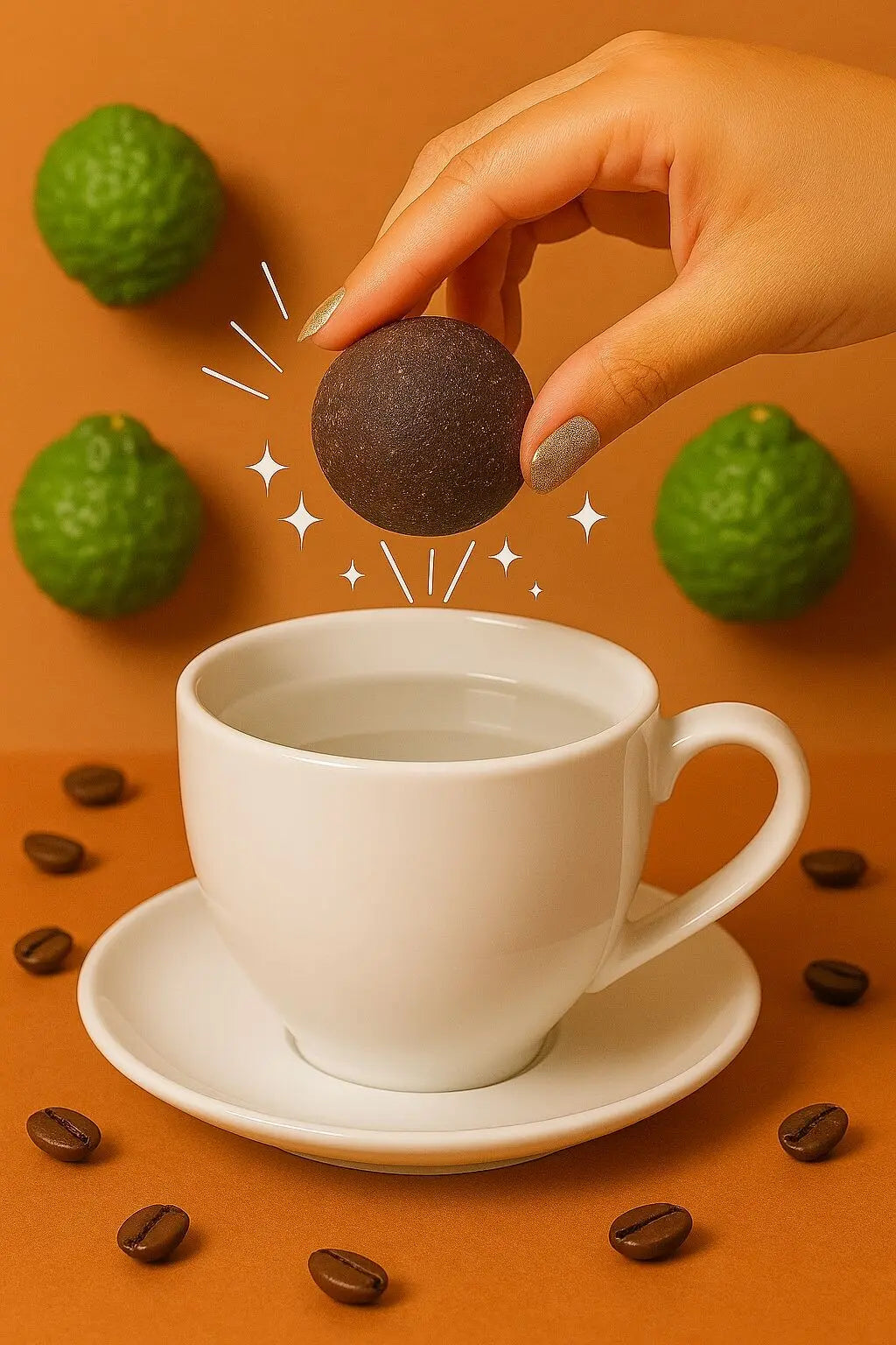 bombe à café bergamotte