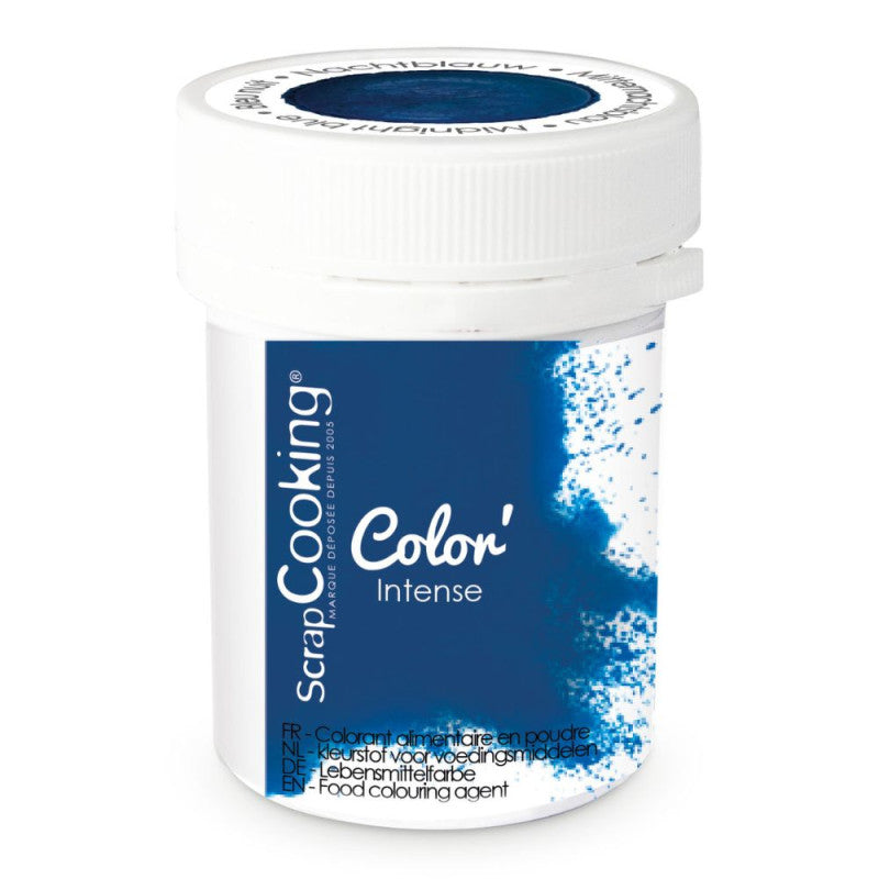 Colorant alimentaire en poudre - Bleu nuit