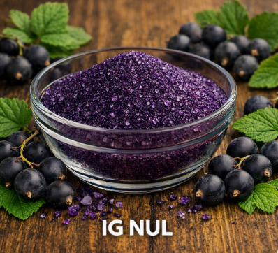 Sucre aromatisé cassis - IG nul
