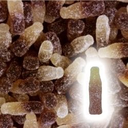 Bouteilles de cola sucrées - 200gr