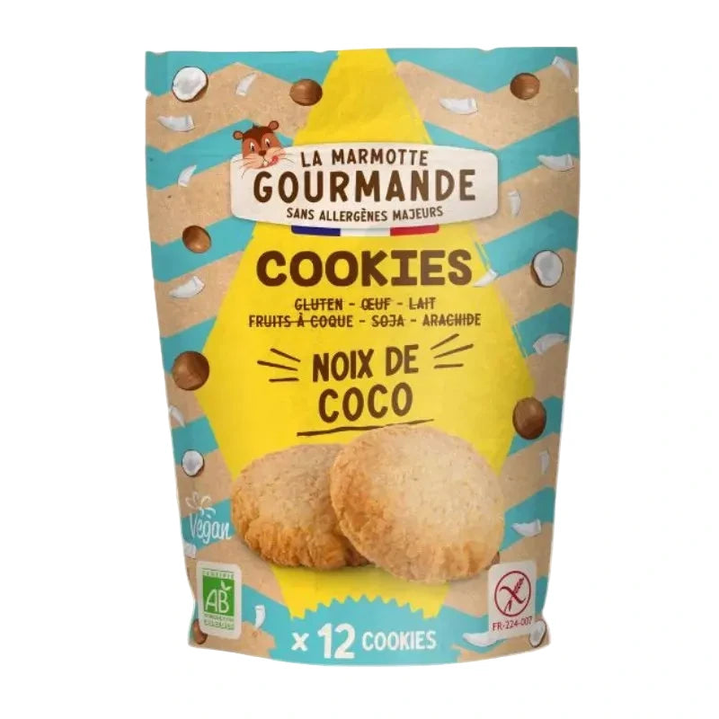 Cookies à la noix de coco sans gluten