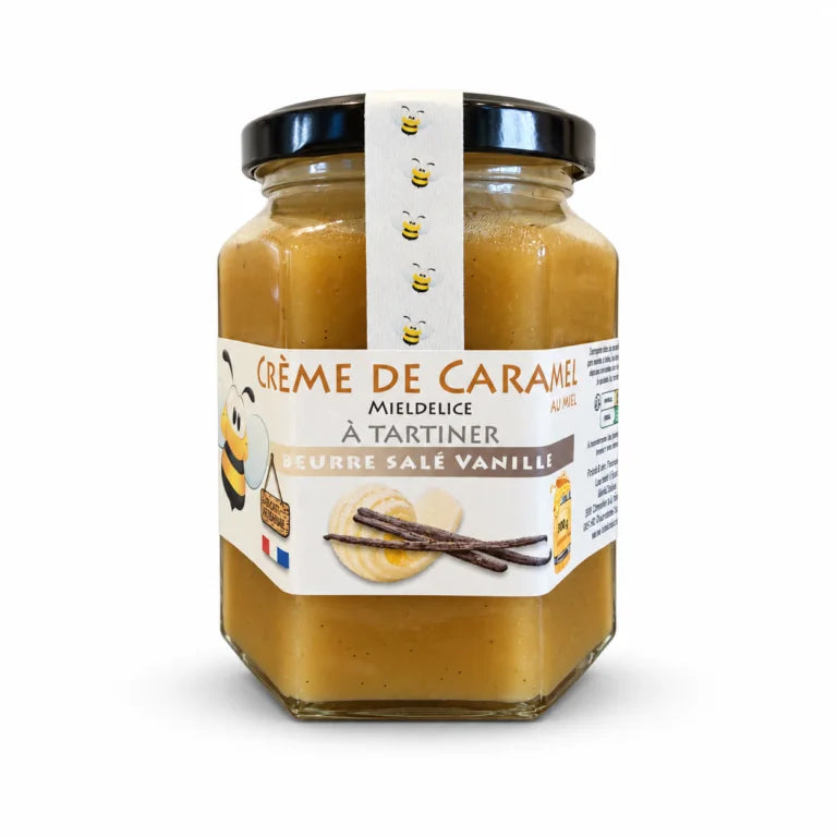 Crème Caramel Beurre salé Vanille
