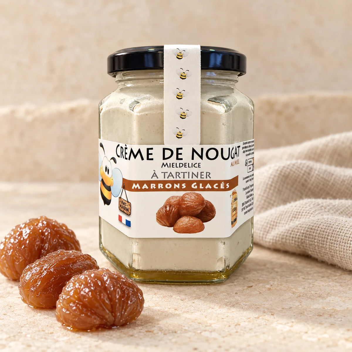 Crème de nougat aux Marrons glacés