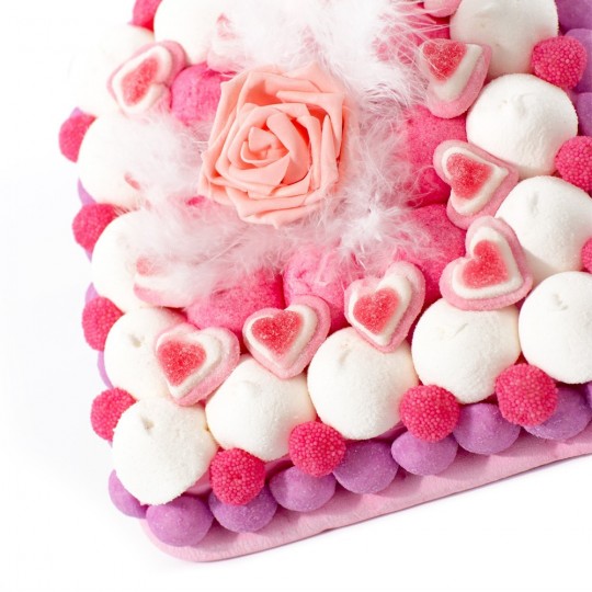 Gateau de bombon, la vie en rose