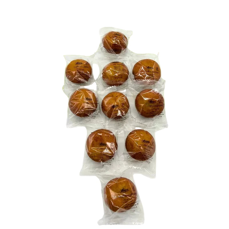 Lot de 10 moelleux à la myrtille sans gluten et sans lait - par 2
