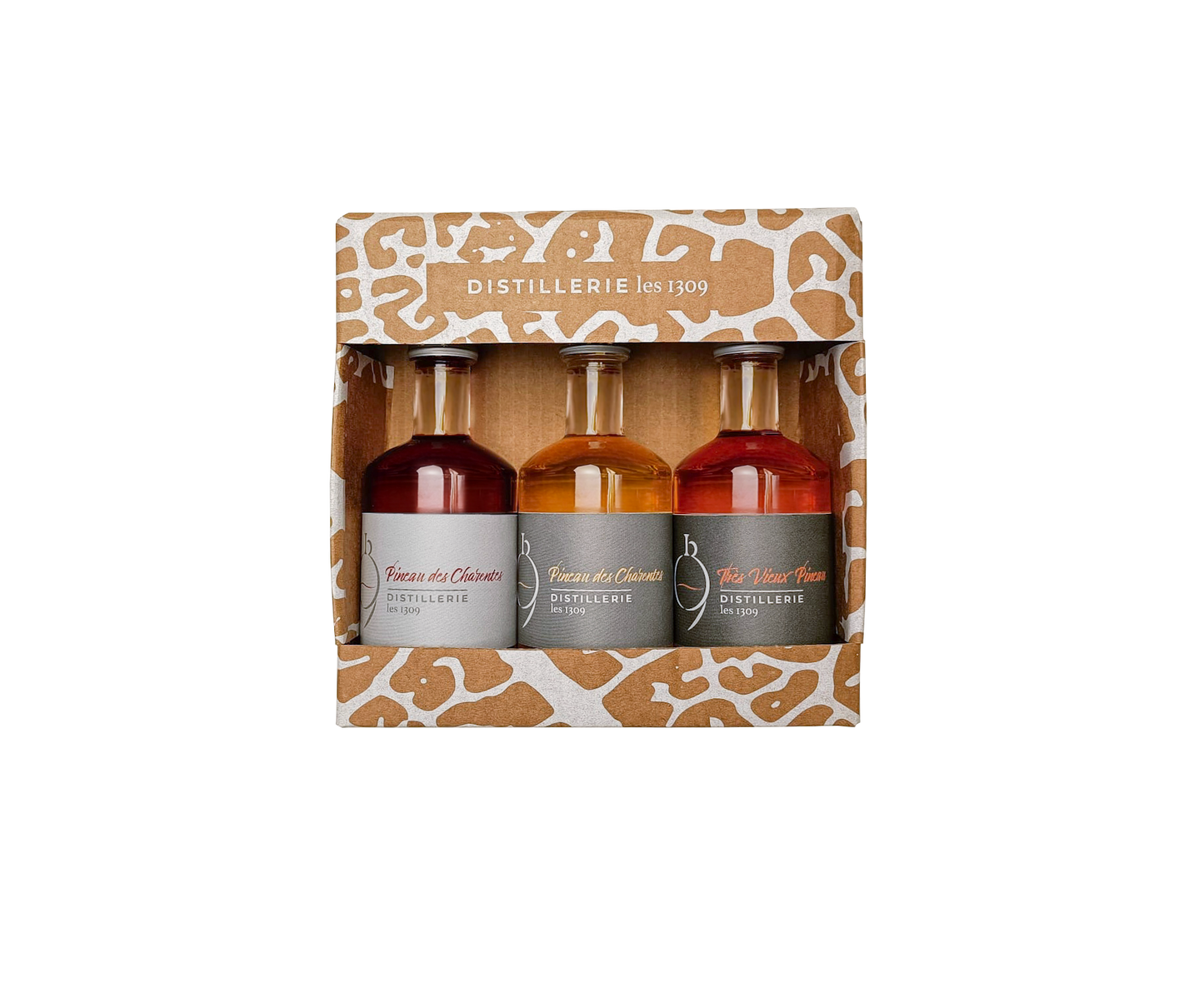 Coffret découverte : 3 mignonnettes (5 cl) de Pineau des Charentes