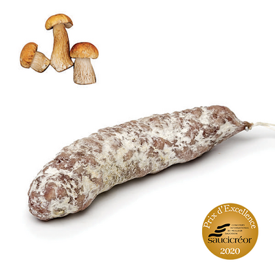 Saucisson sec au cépes