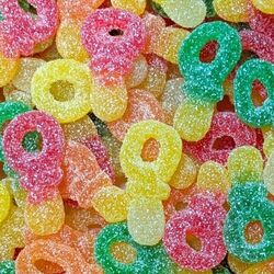 Tetines fruits acide - 200gr