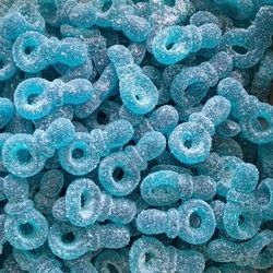 Tetines bleues acides - 200gr