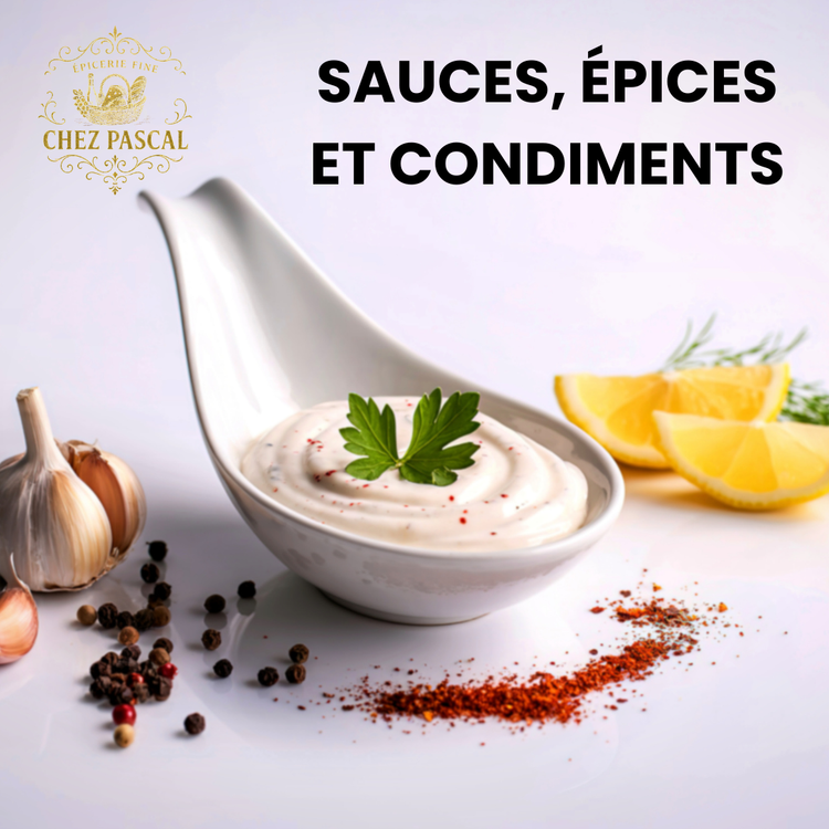 Sauces, épices et condiments