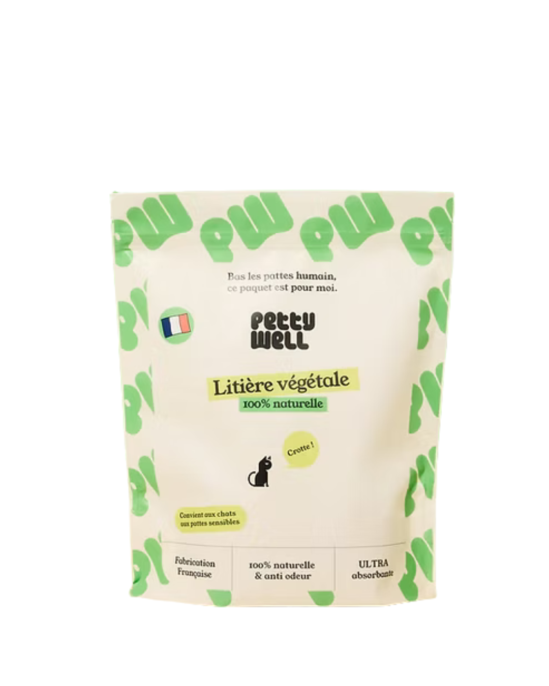 Litière végétale pour chat 4L