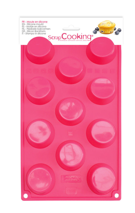 Moule à gâteaux silicone 11 mini-muffins