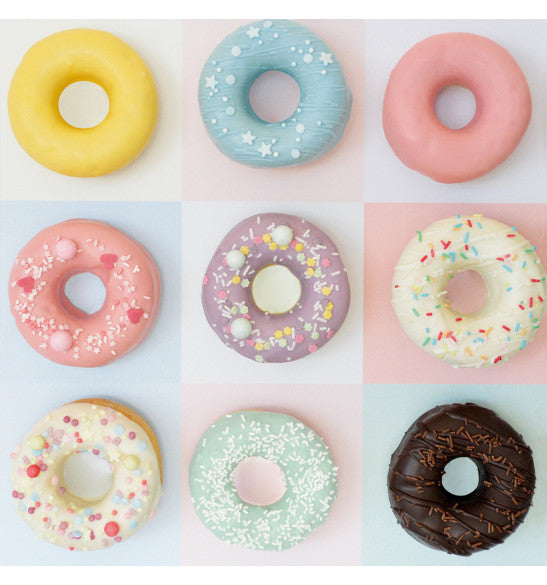 6 moules à Donuts en silicone