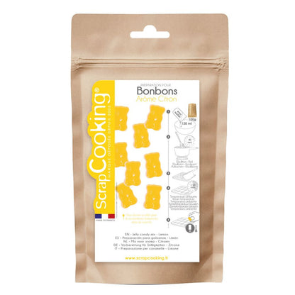 Préparation pour bonbons citron