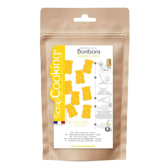 Préparation pour bonbons citron