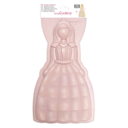 Moule à gâteau silicone princesse