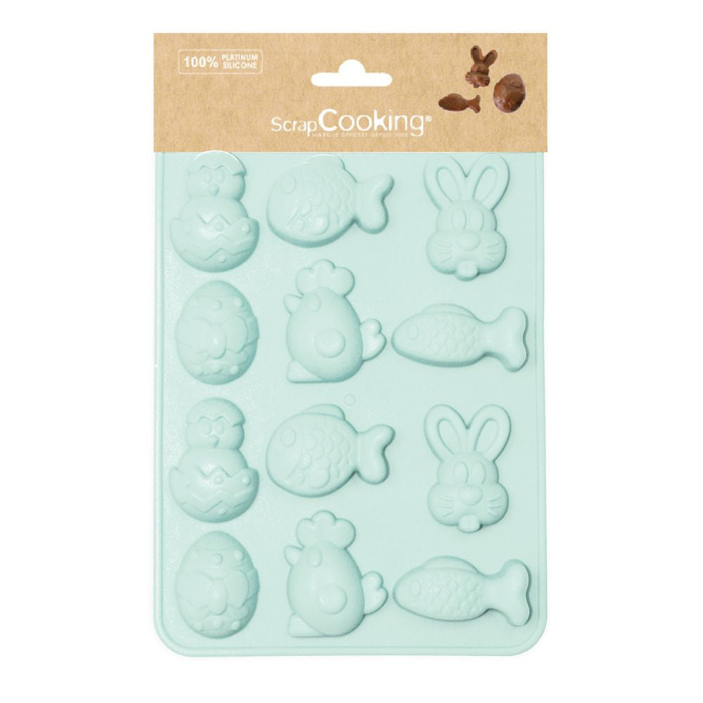 Moule silicone chocolats de Pâques