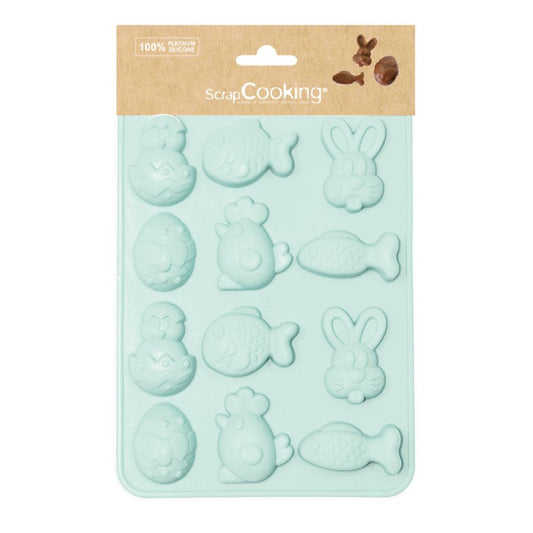Moule silicone chocolats de Pâques
