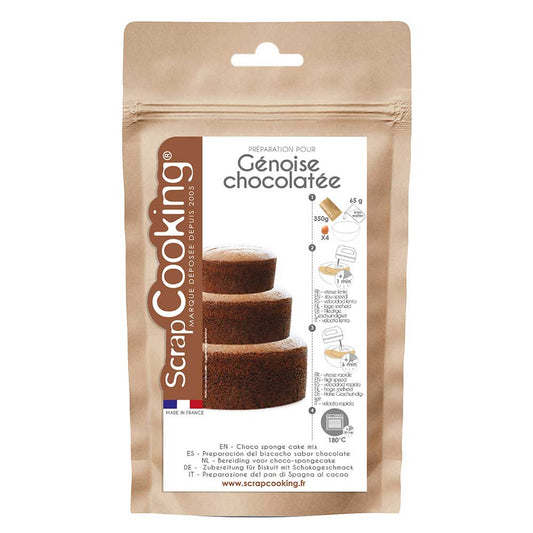 Préparation pour génoise chocolatée