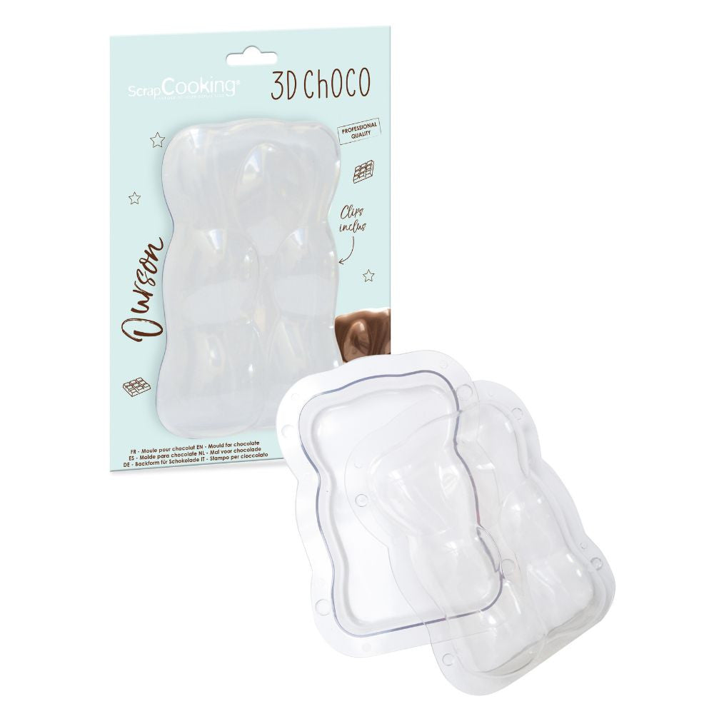 Moule 3D choco ourson