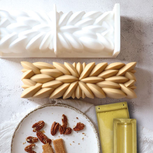 Coffret bûche de Noël Instant - Moules, insert, tapis & recettes