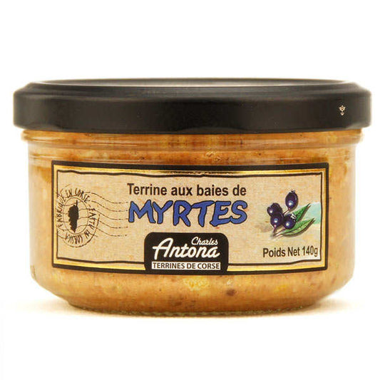 Terrine de porc aux baies de myrtes - 140gr