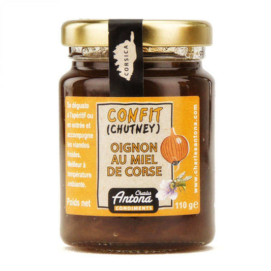 Chutney d'oignons au miel de Corse - 110gr