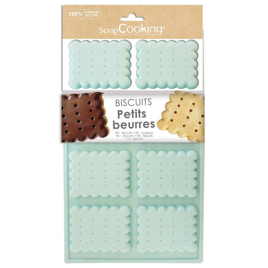 Moule en silicone Petit Beurre pour biscuits maison