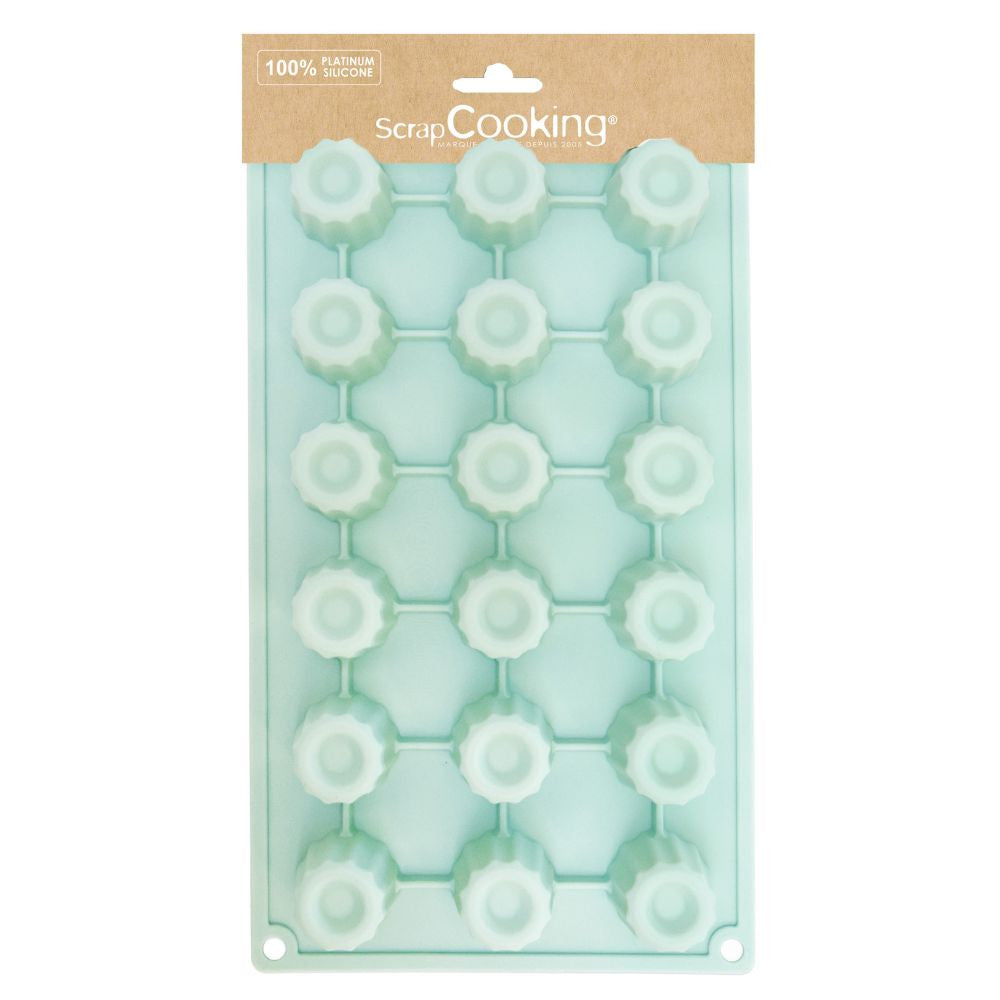 Moule à gâteaux silicone 18 cannelés