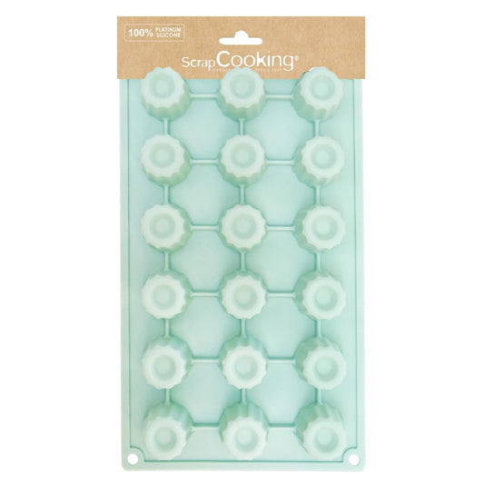 Moule à gâteaux silicone 18 cannelés