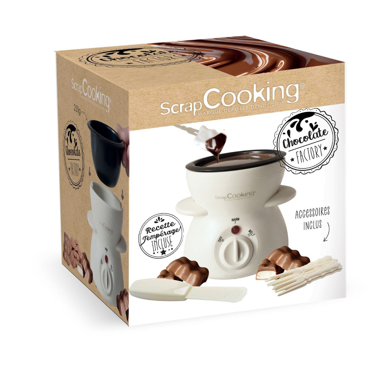 Appareil à fondue chocolat