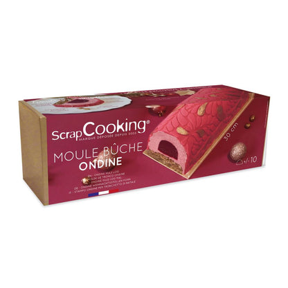 Coffret Bûche de Noël Ondine - Recettes, moules & ustensiles