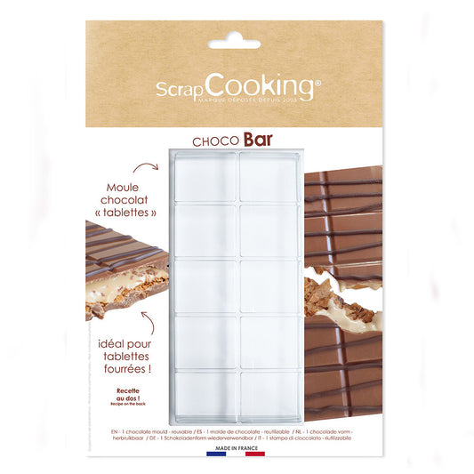 Moule tablette chocolat semi-rigide