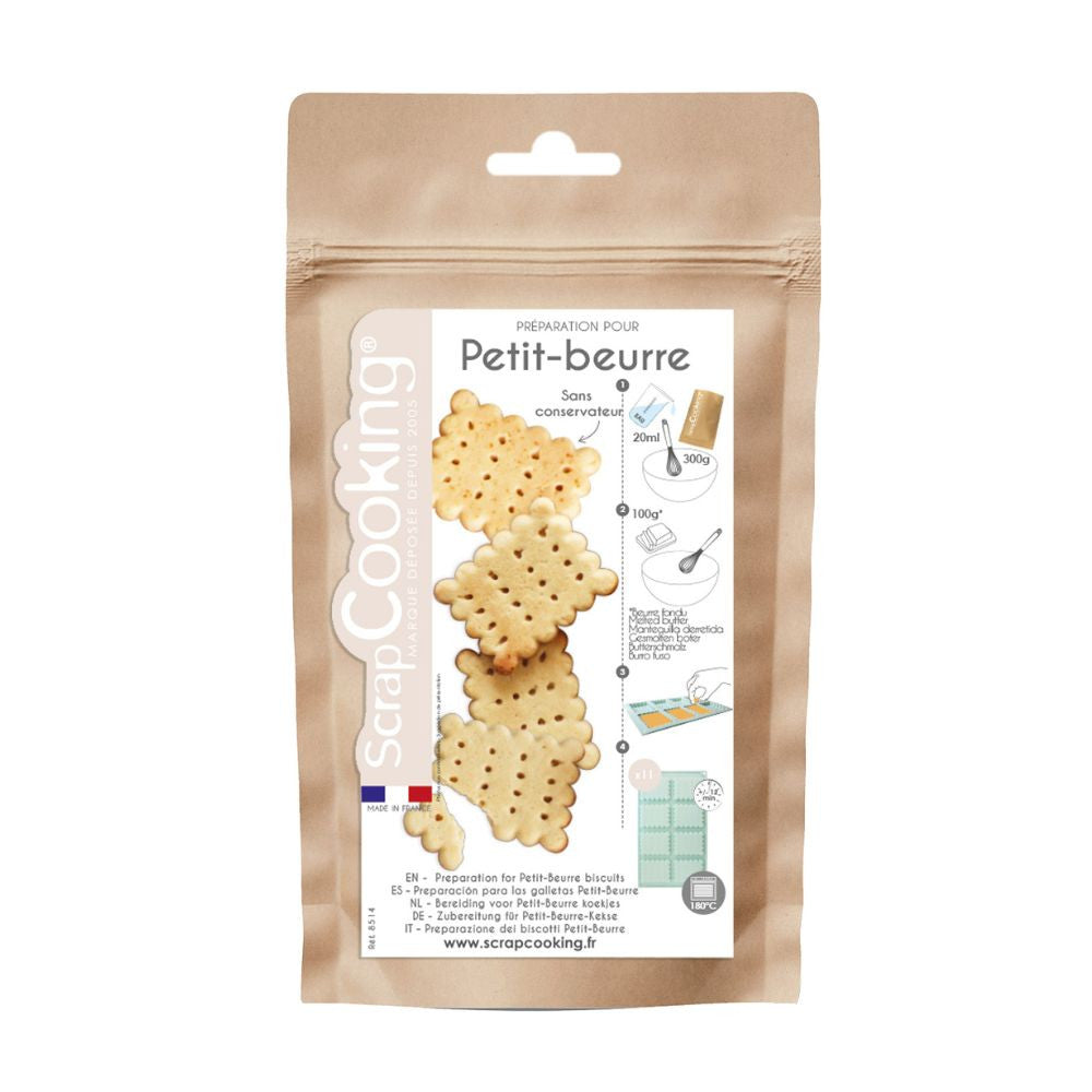 Préparation pour biscuits petit-beurre