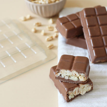 Moule barres chocolatées "Crunchy"