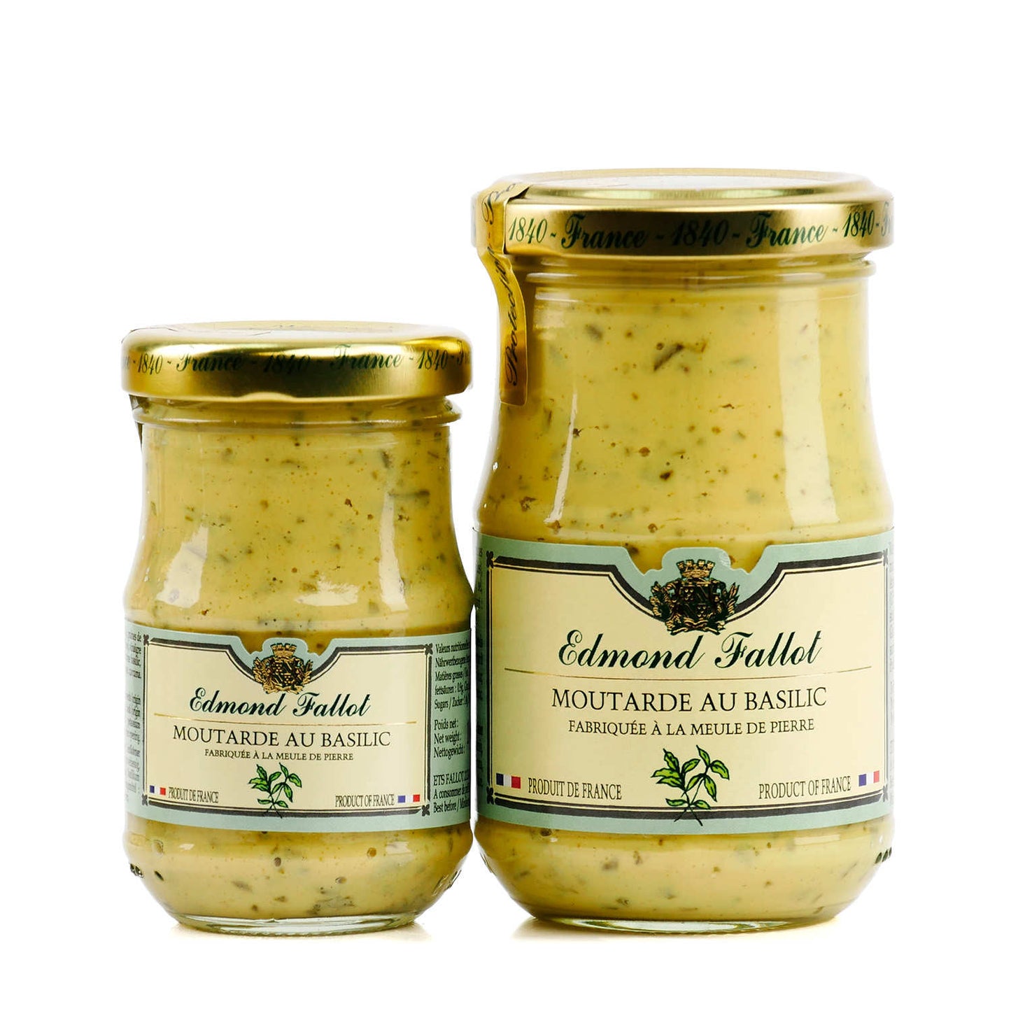 Moutarde au basilic