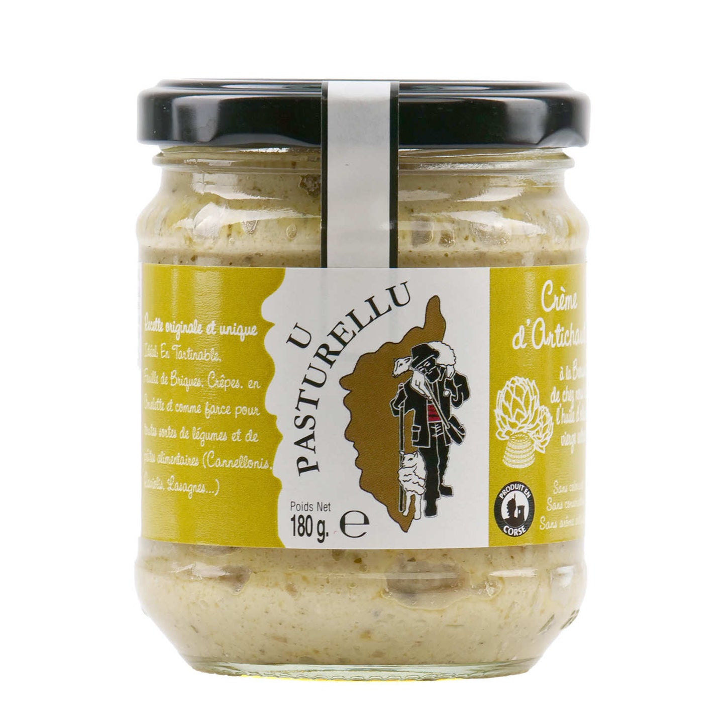 Crème d'artichaut à la brousse corse - 180gr