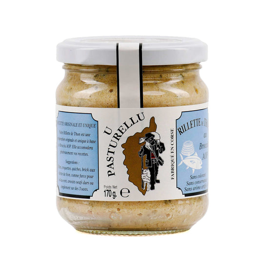 Rillettes de thon au Brocciu AOP - 180gr