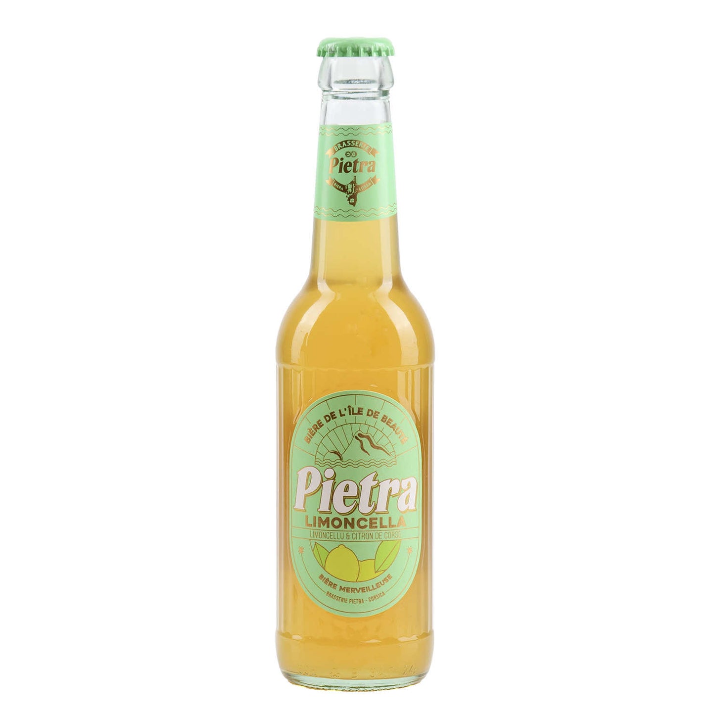 Pietra Limoncella - Bière de Corse blanche au citron 6% - 33cl