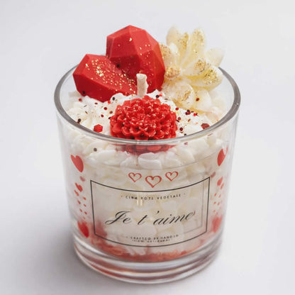 Bougie "je t'aime"