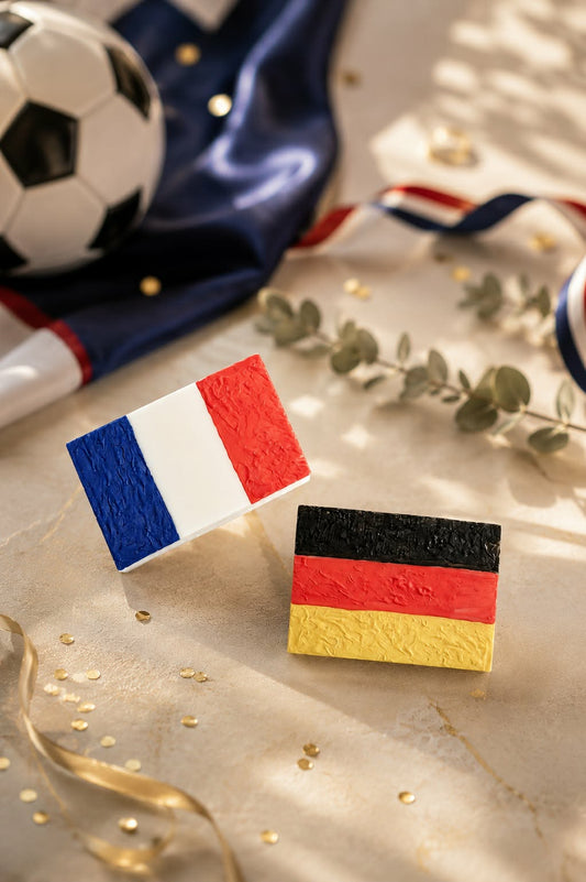 Fondant drapeaux