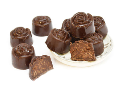Moule rigide chocolats roses
